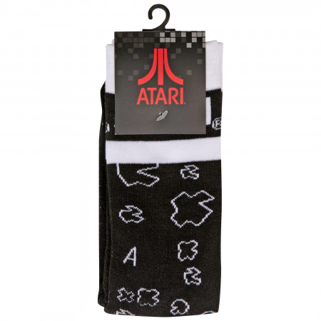 Atari Asteroids Men's Crew Socks